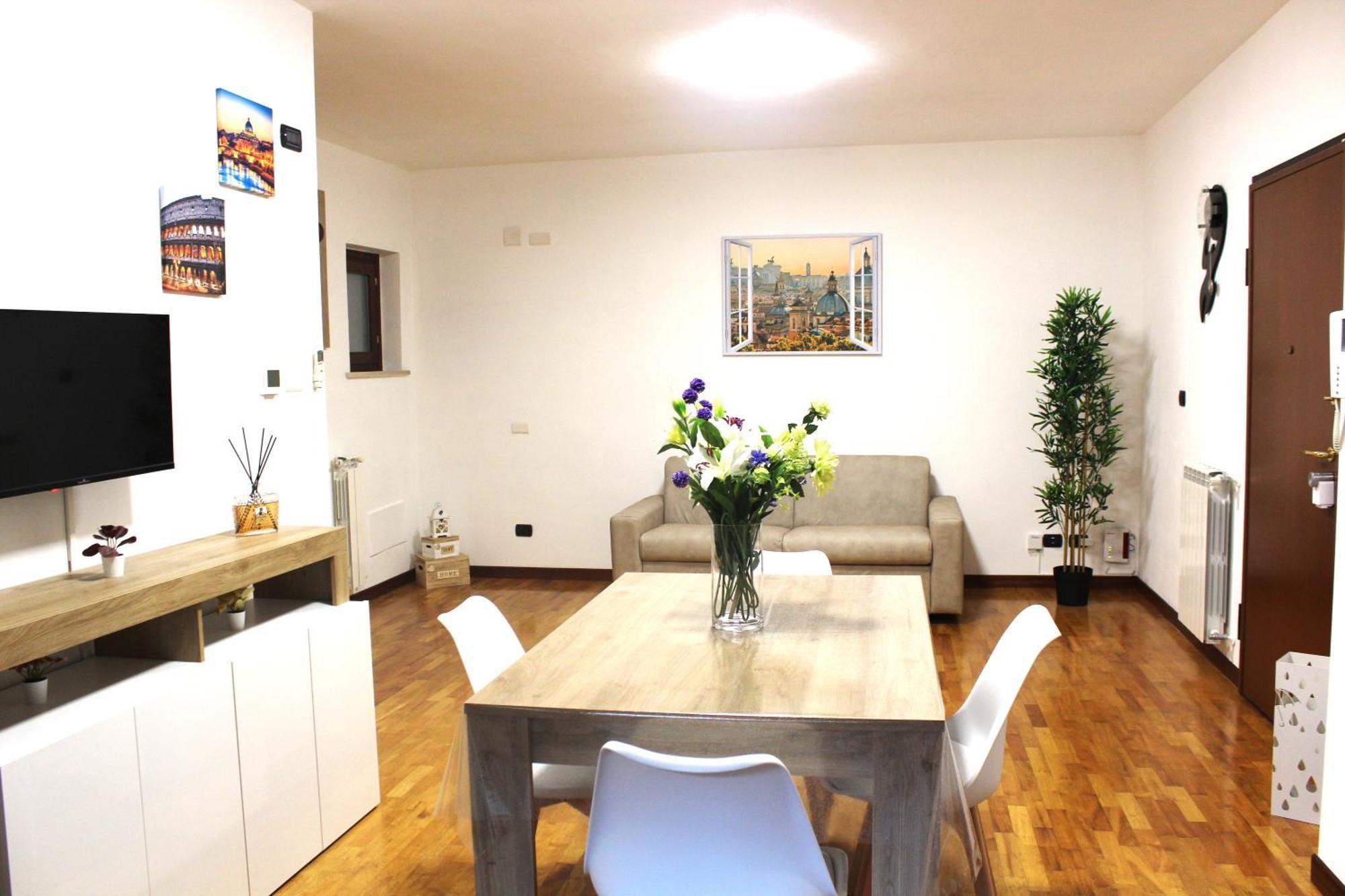 Apartmán Minerva House - Airport And Fiera Fiumicino Exteriér fotografie